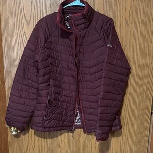 Columbia Women's Deep Burgundy Puffer Jacket